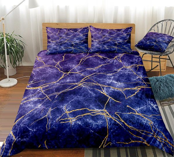 

marble bedding set purple duvet cover set marble abstract bed linen modern bedspread boys girls home textile microfiber beds set