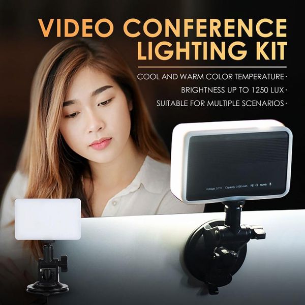 

clip video conference lighting kit light for video conferencing lapconferencing zoom call lighting remote working