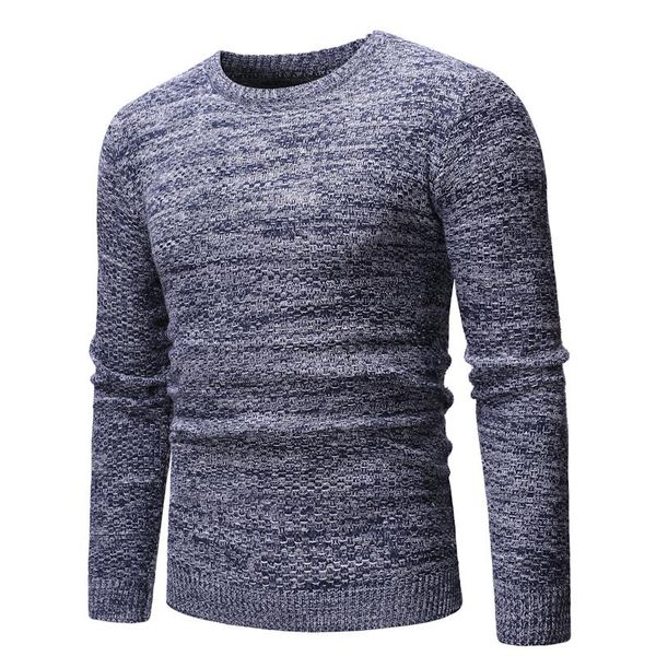

nice autumn winter sweater men o-neck solid color slim knitwear homme new fashion handsome pullover men casual sweater clothes, White;black