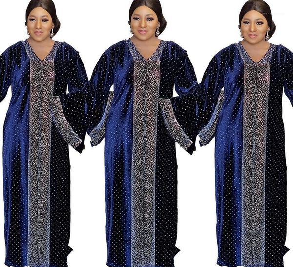 

ethnic clothing african dresses for women design dashiki dress silk beading abaya bandage maxi bazin vintage robe gowns africa lady par, Red