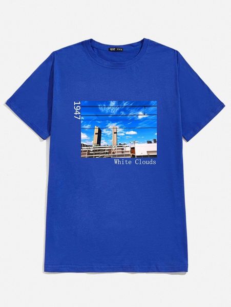 

romwe guys letter graphic tee t8en#, White;black