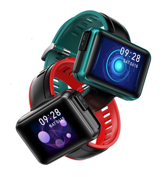 

new t91 two in one tws bluetooth headset bracelet oem / odm smart watchjk
