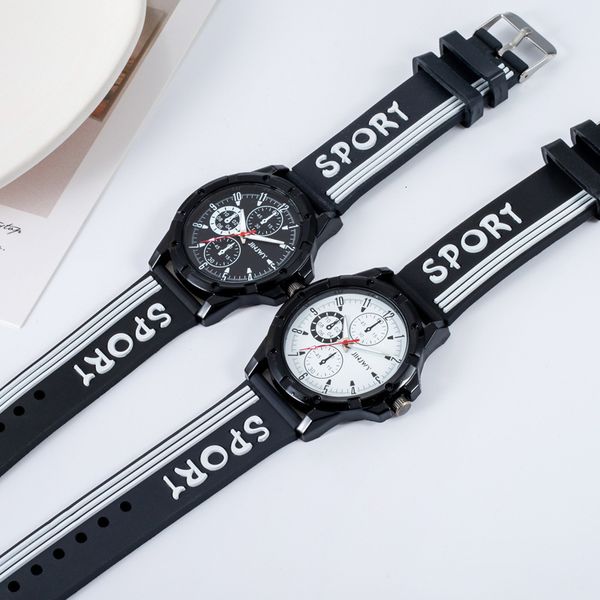 

tiktok new quartz watch watch fashion student sports watch for men and women movement xm-ochl, Slivery;brown