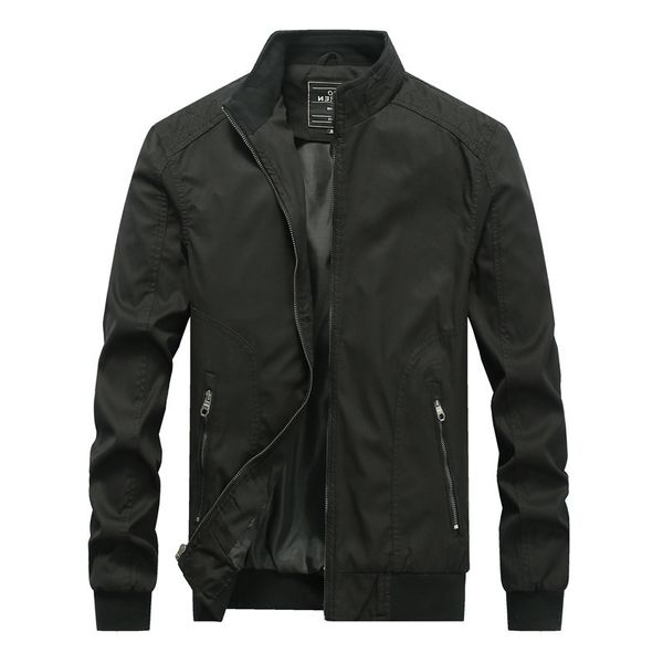 

men's jacket autumn and winter new simple middle-aged, Black;brown