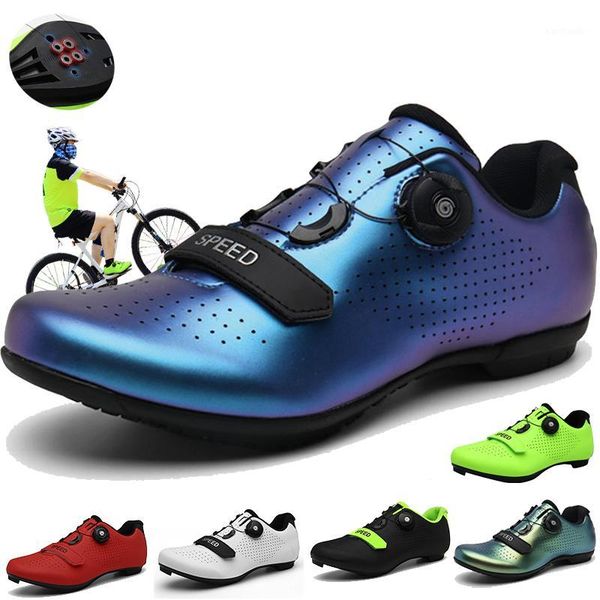 

cycling footwear big size shoes road bike men/women outdoor profession bicycle self-locking zapatillas ciclismo mtb1, Black