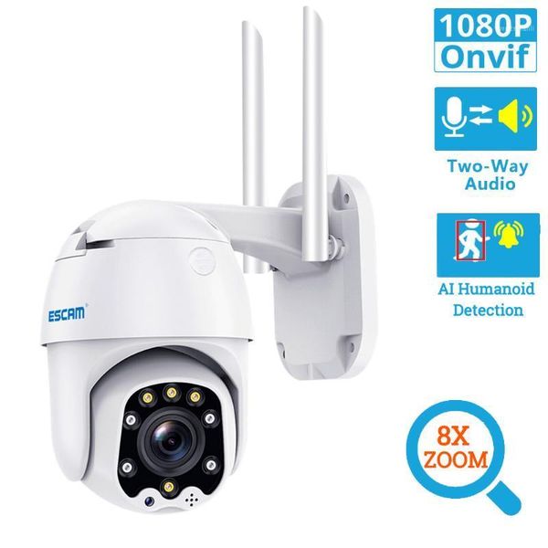 

hd1080p h.265 8x digital zoom wireless ptz wifi ip camera ai humanoid detection cloud storage waterproof onvif surveillance cam1