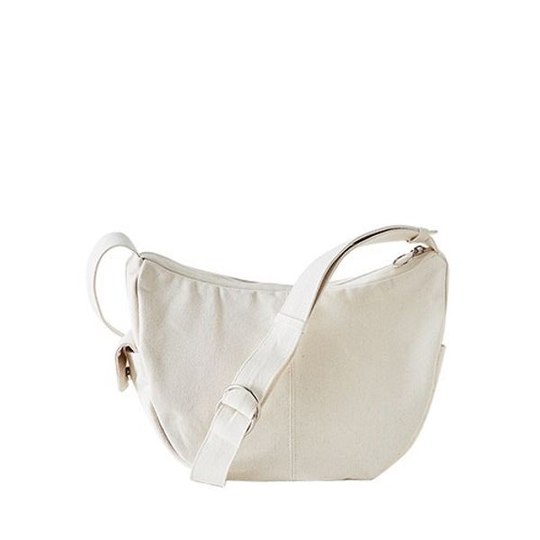 

simple and fashionable large-capacity one-shoulder canvas bags casual solid color dumpling bag handbag 21013036dq