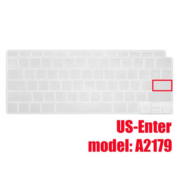 

2020 air13 keyboard cover for macbook air model a2179 lapkeyboard case color sile protection cover mac accessories h wmtddo