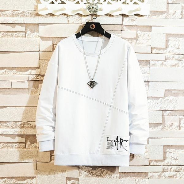 

fashion brand men hoodies 2020 spring autumn hip hop loose casual men's sweatshirts punk streetwear clothes1, Black