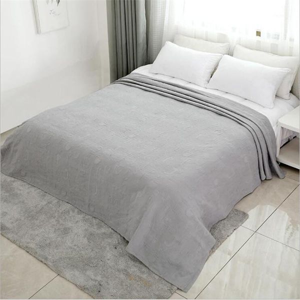 

blankets & swaddling washable bedspread cotton aircondition quilts thick bed cover size coverlet gauze bedspread1