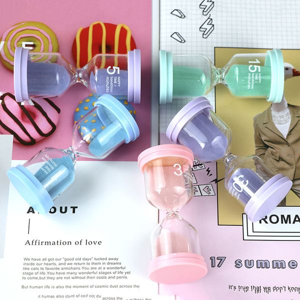 

sand clock hourglass timer 1/3/510/ minutes children's striking hourglass sandglass timer home decorations dhl