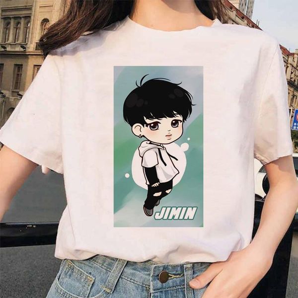 

корейская футболка женщины милые красивые мальчики tees tees tops harajuku ulzzang футболка забавная графическая женская футболка k-pop, White