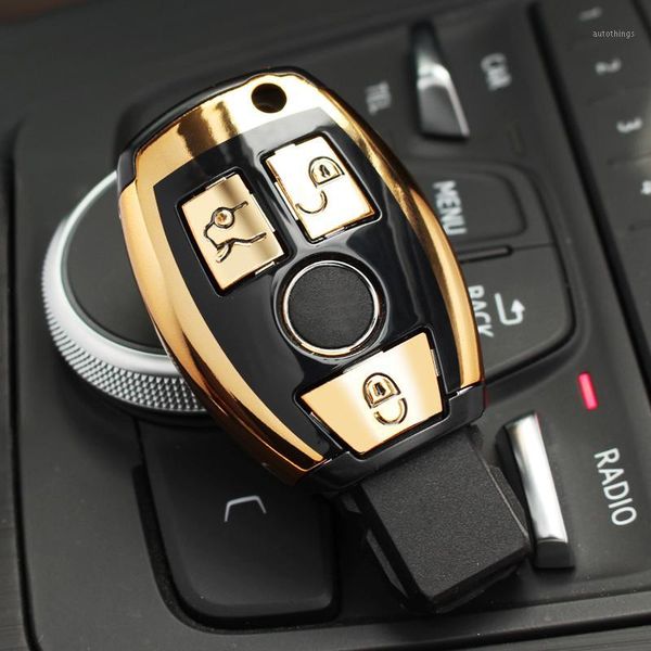 

abs auto new car styling remote key shell key case cover for c class w205 glc gla c e g s m gl cls clk g class1