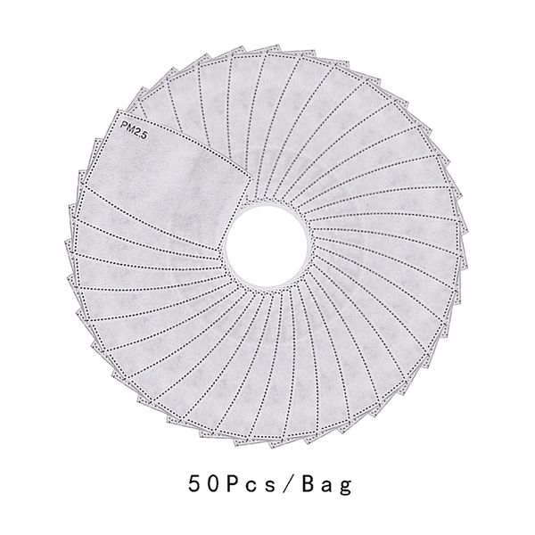

paper 5 layer protective pm2.5 filter pm 2.5 disposable mask face masks inner gasket replacement filter pads respirator