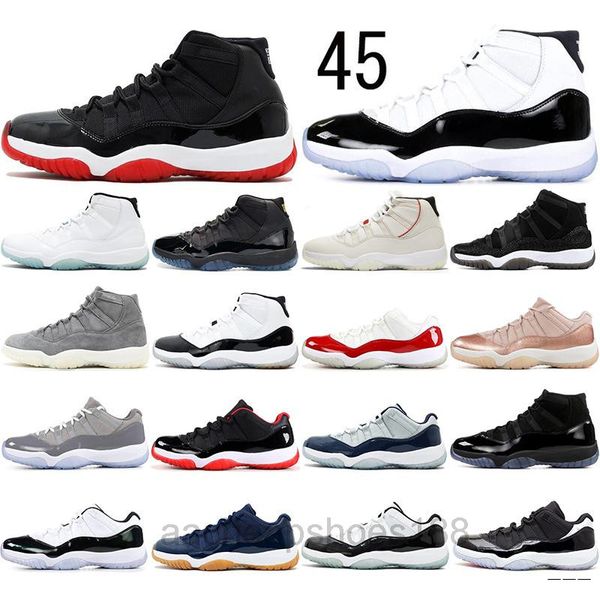 

2021 jubilee bred high 11 11s basketballs shoes space jam gamma blue easter concord 45 cap and gown white red 72-10 designers sneakers fdc6
