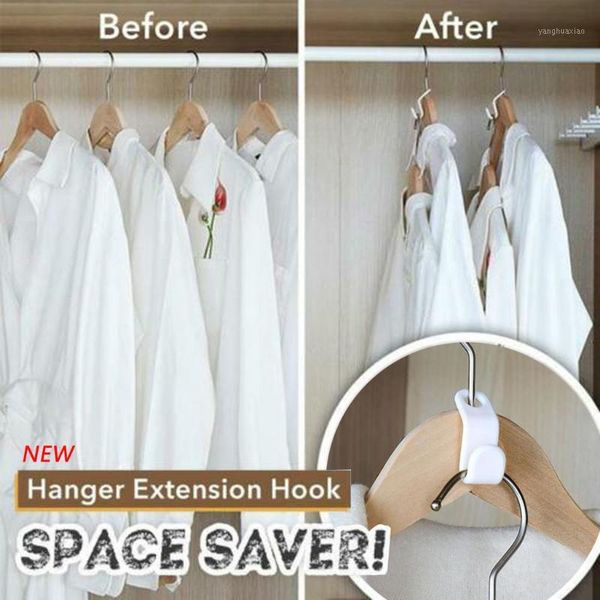 

hooks & rails drop closet hanger wonder space saver magic extension hook clothing rack 6pcs1