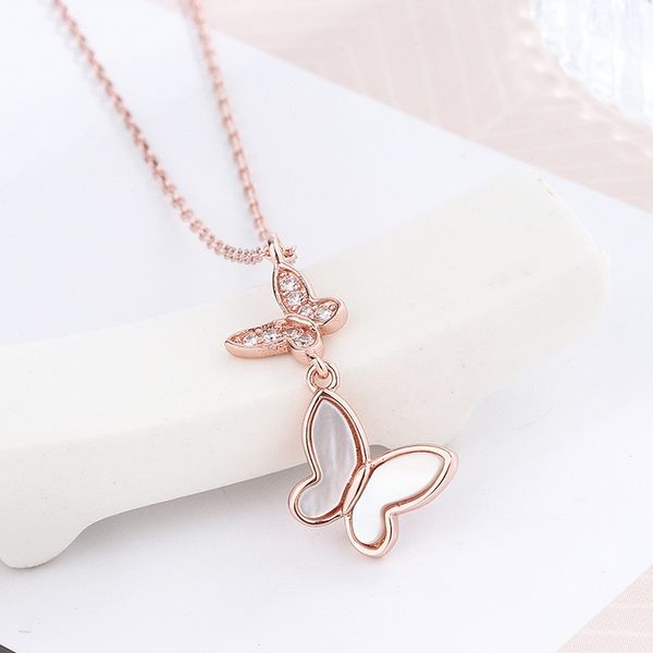 

2020the latest crystal necklace jewelry fashion women crystal pendant necklace jewelry 925 silver sterling silver necklace pendant mixed fre