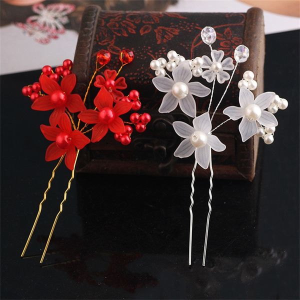 

wedding accessories bride hair hoops pure handwork updo hairs comb needle brides flower headwear new arrival 1 4zc l1