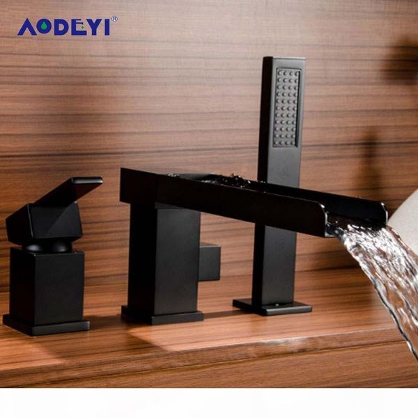 

aodeyi смеситель ванна душ ванна смеситель для душа tap установить водопад bronze ванны смеситель robinet chrome инструмент yxlssf garden_li