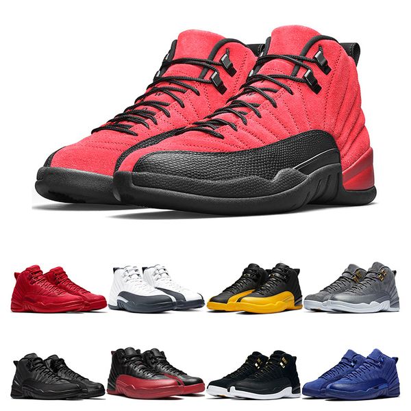 

новые баскетбольные обувь 12s мужская обувь на открытом воздухе обувь обратный грипп dark concord gery университет золотой тренажерный зал к