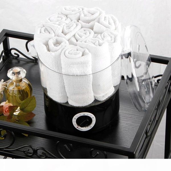 

steam towel heating pot steaming treatment package beauty salon with steaming pot small heating us plug, Silver;gold