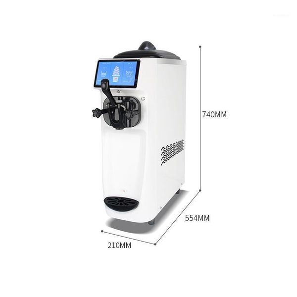 

ice cream making machine single flavor deskautomatic with commercial small maker1