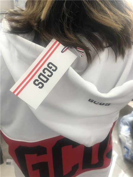 

brand hoodie spring autumn sleeve knitting thickened gcds letter sweater fashion dropshippng, Black