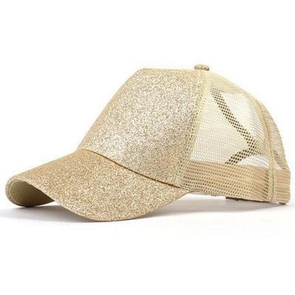 

2019 glitter ponytail baseball cap women snapback dad hat mesh trucker caps messy bun summer hat female adjustable hip hop hats h sqcymw, Black;white