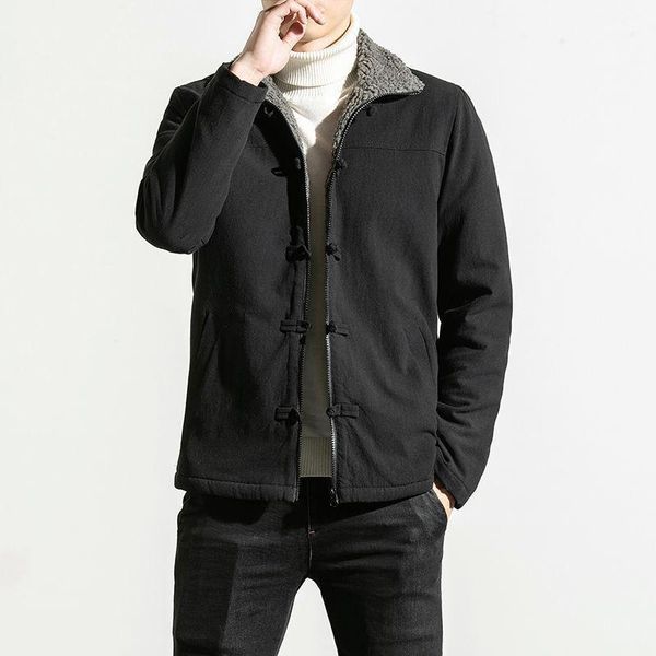 

mrgoldenbowl 2021 autumn winter men's warm jacket oversize casual woman windbreaker coat thicken zipper male jacket clothing1, Black;brown