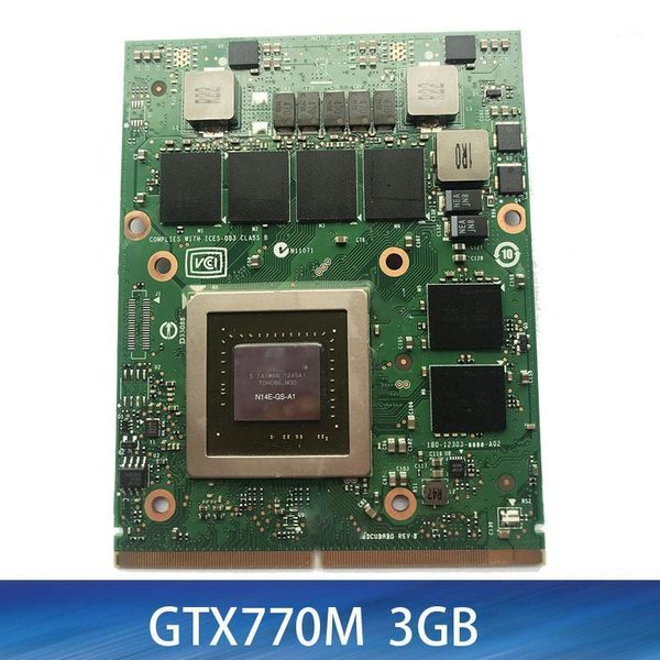 

gtx770m gtx 770m n14e-gs-a1 graphics video card for alienware m15x m17x m18x 3g gddr5 mxm 3.0 test 100%1