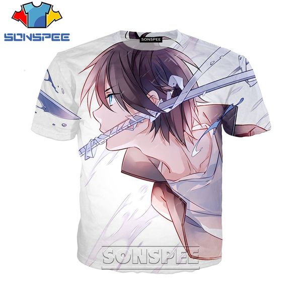 

anime noragami printed 3d print shirts humor kawaii hentai men clothing