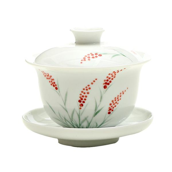 

tangpin большой емкости керамические gaiwan чайная чайник фарфоровый китайский kung fu tea set tangpin big jllluu ffshop2001