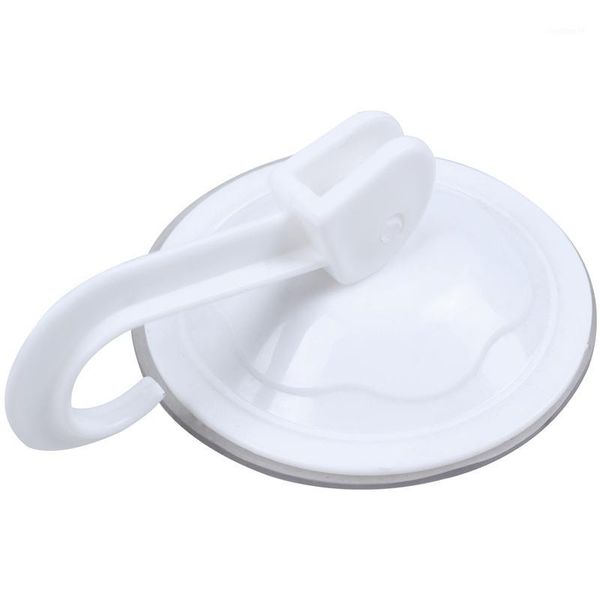 

household wardrobe white plastic 7cm dia suction cup single hook wall hangers1