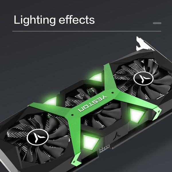 

new yeston gtx1660 super 6g d6 graphics card gaming master pa gddr6 6g/192bit/gddr6 1530/1785mhz gaming graphics card for video