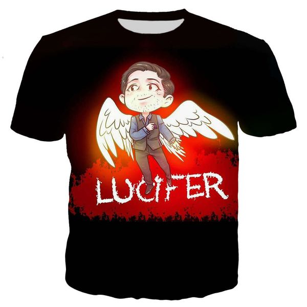 

lucifer 3d print shirts hippie kawaii funny men clothing