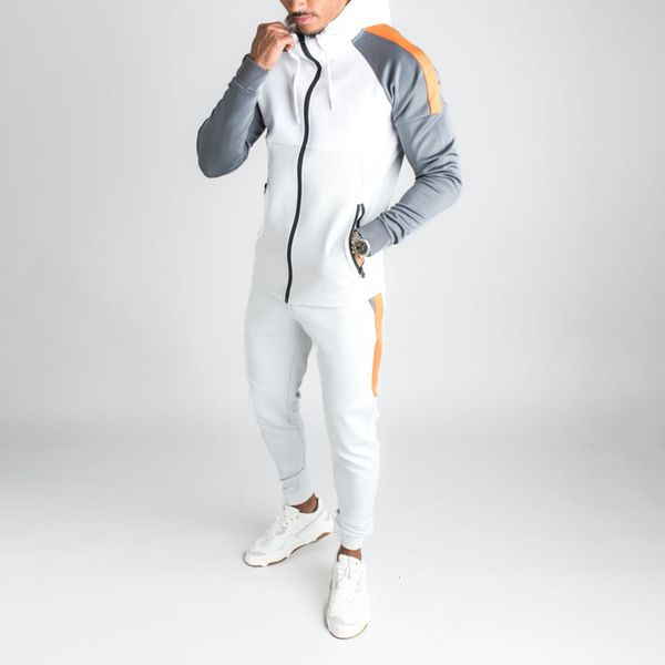 

short new slim fit 2020 sleeve women's printed t-shirt casual pants sports suit, Gray