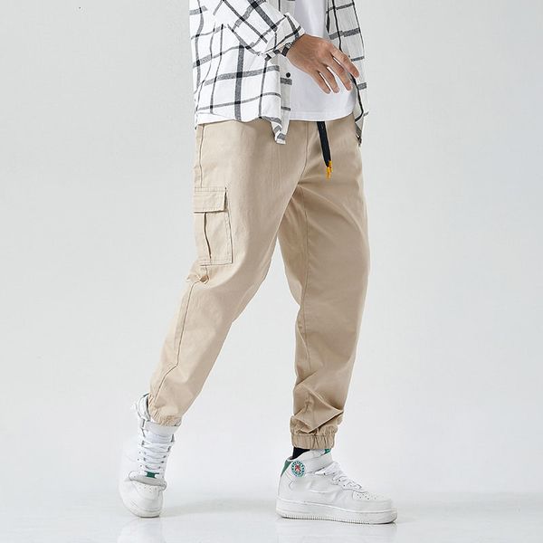 

2021 new -spring army tactical payload 42 oversized multi-pocket pantsuit bvue, Black