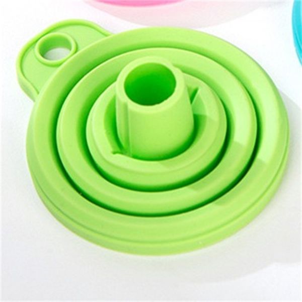 

stretch long neck funnel liquid subpackage mini hopper kitchen tool high temperature resistance oil infundibulum new arrival 0 44kq f2