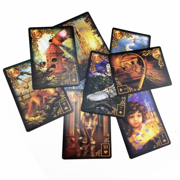 

47pcs tarot cards oracle guidance lenormand oracle cards divination fate tarot deck board game family party playing card game bbyovy