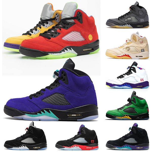 

jumpman 5 mens 5s outdoor shoes what the alternate grape sneaker sneakers shoes trainer men women sneakers