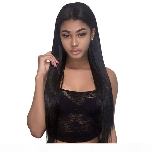 

бразильская фронта шнурка человеческих волос glueless 360 lace фронтальная человеческих волос парики для чернокожих женщин 20 дюймов парики, Black;brown