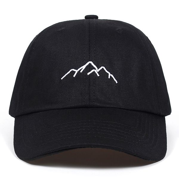

2020 new mountain range embroidery mens womens baseball caps adjustable snapback caps fashion dad hats bone garros, Blue;gray