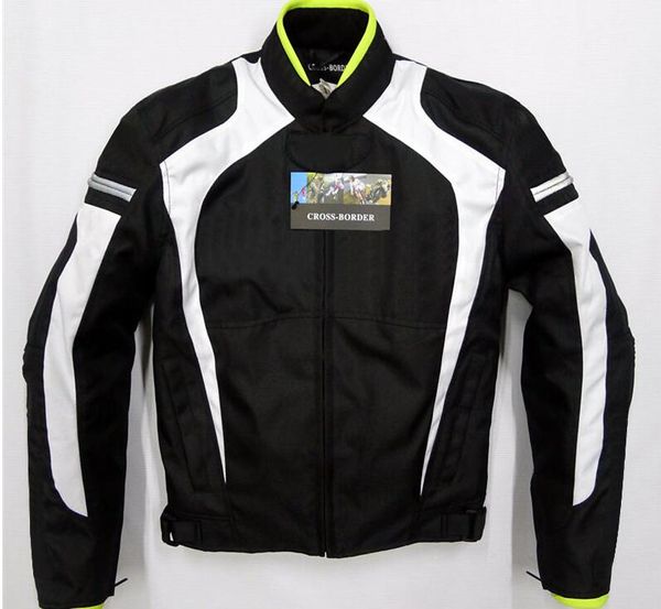Giacca da corsa anticaduta in jersey da moto, giacca da pilota con fodera in cotone staccabile, calda e antivento