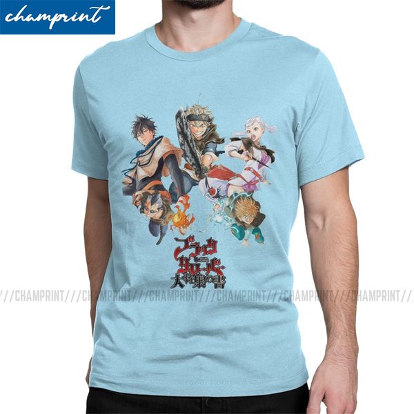 

black clover аста японский аниме повседневный короткий рукав crewneck новое прибытие одежда спортивная толстовка с капюшоном толстовка мужчи