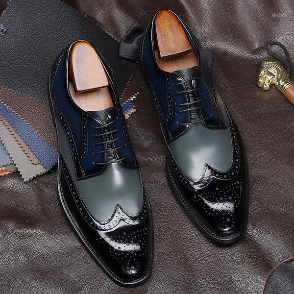 

dress shoes summer men's pointed head cowhide business formal wear single oxford resistant agent1, Black