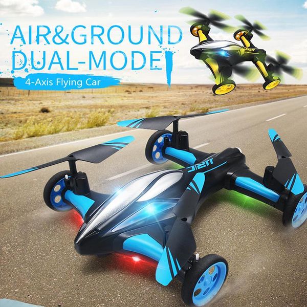 

kakbeir rc drone air-ground flying car h23 quadcopter with light one-key return remote control drones model helicopter toys