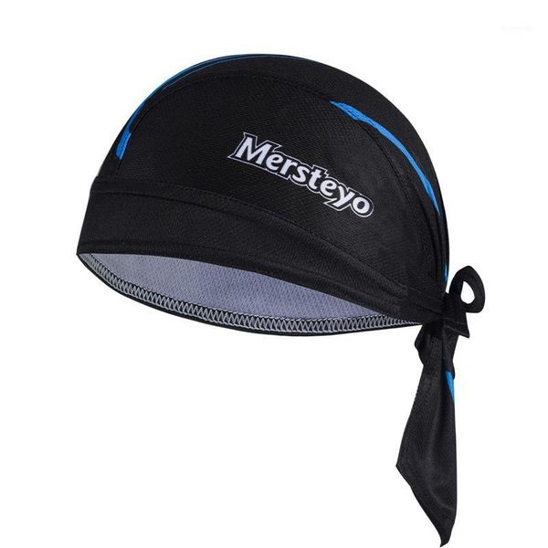 

outdoor quick dry pure cycling cap sunscreen headscarf headband summer men running riding bandana pirate hat hood1, Black