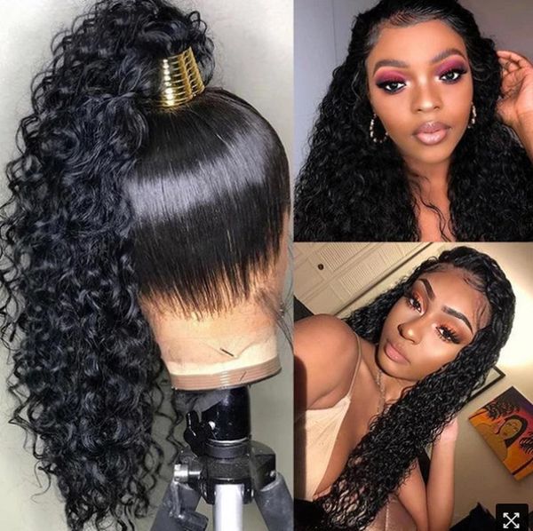 

long curly hair high temperature hair wig african american hairstyle synthetic hair wigs for woman black natural