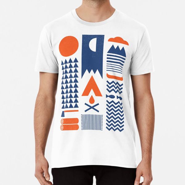 

simplify t shirt nature camp camping mountain mountains trees campfire minimalism fishing canoe sport hooded sweatshirt hoodie