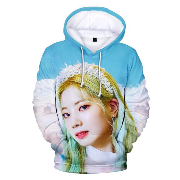 

2019 twice fancy you 3d software hooded women men popular clothes harajuku casual hoodies sweatshirt bbyjsf, Black